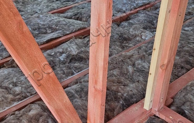 4 Каркасно-щитовой дом Д-3, 9x8.5м, 67.5 М², Ленинградская область, Лодейнопольский район, деревня Новая слобода (17)